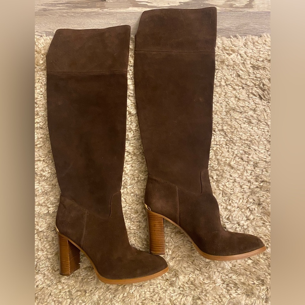 Michael Kors Knee High Suede Boots